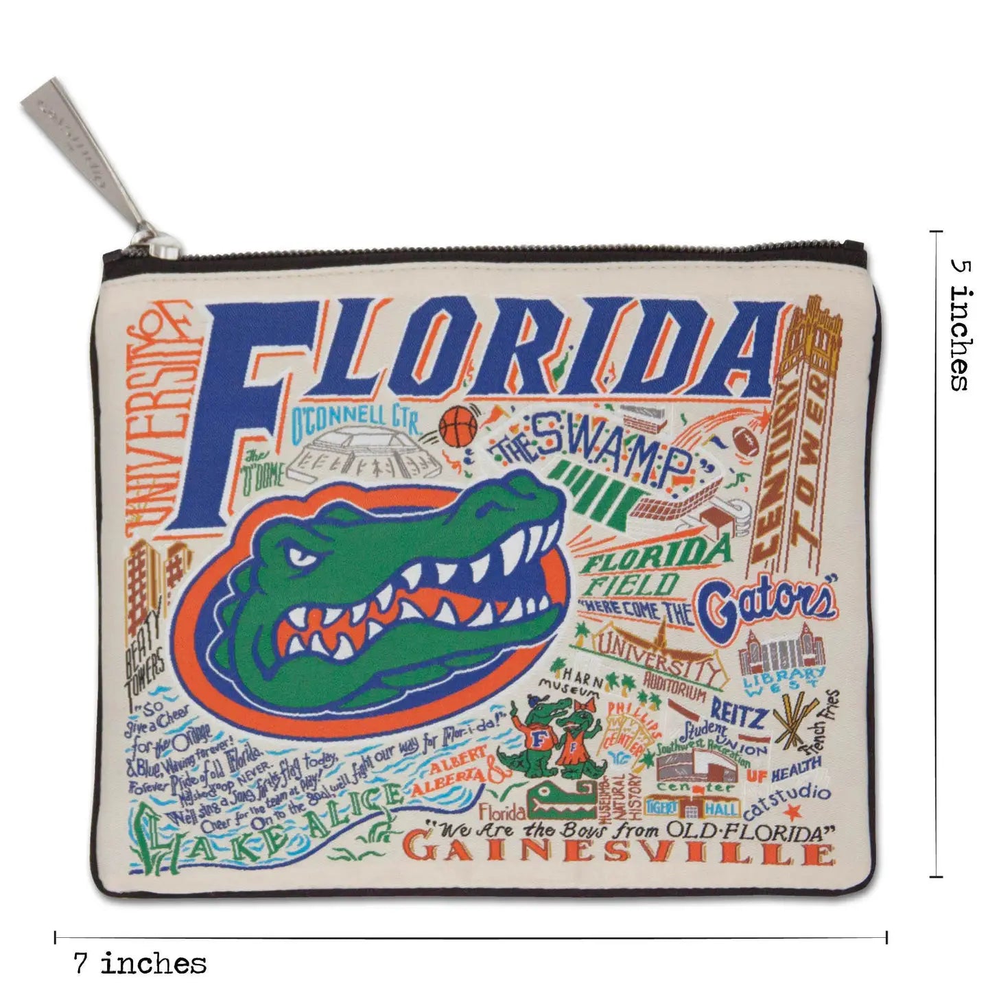 University of Florida Collegiate Zip Pouch