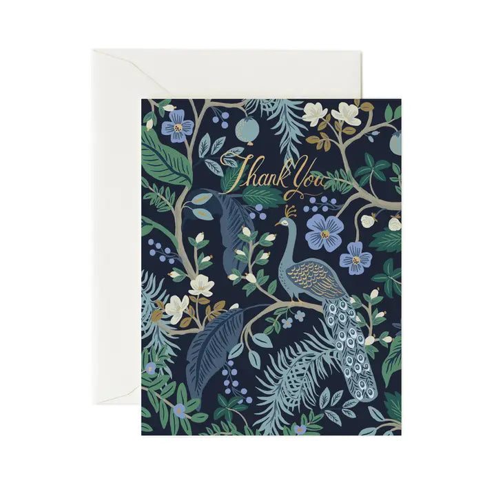 Boxed Set of Thank You Cards | Peacock