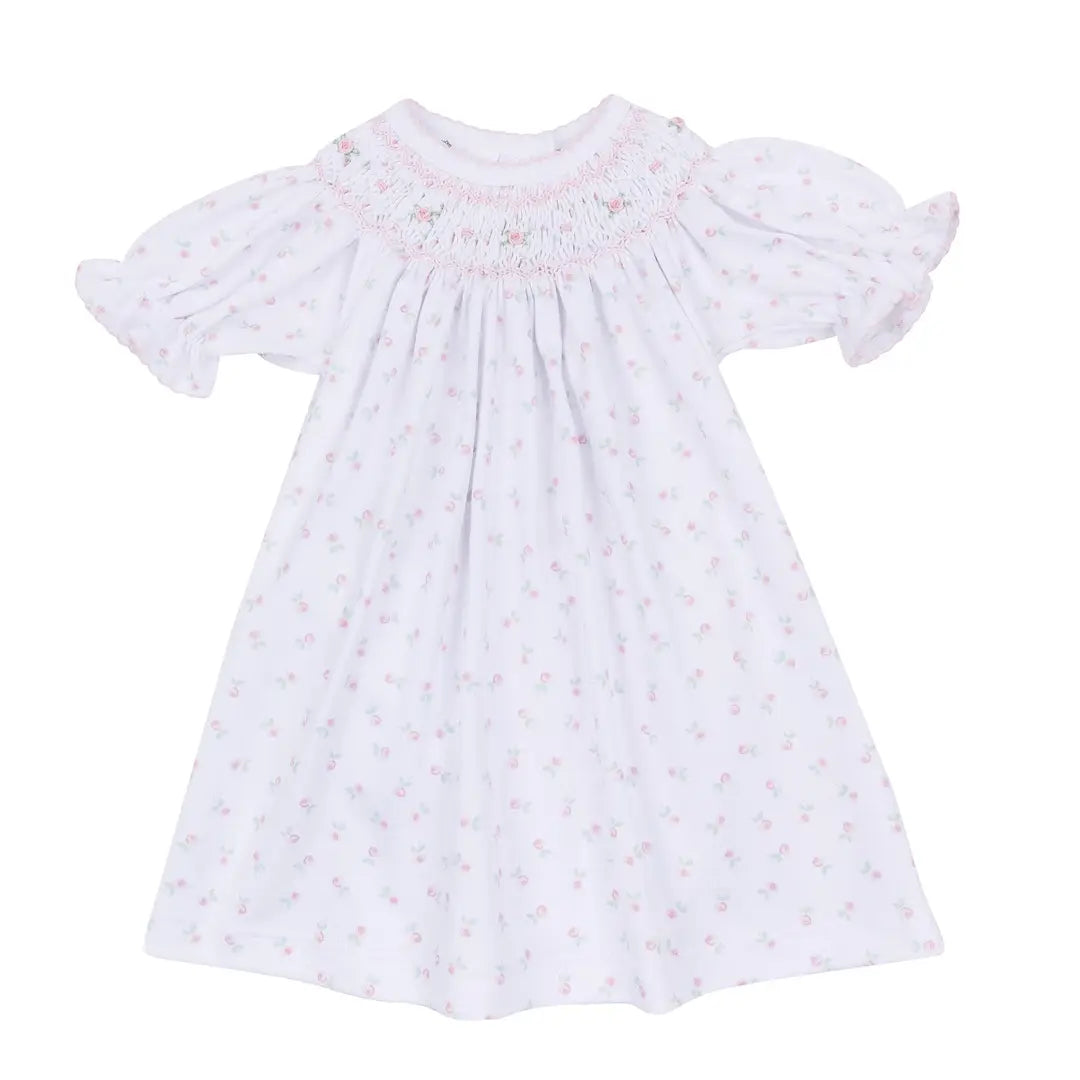 Juliette's Classics Bishop Print Short Sleeve Dress
