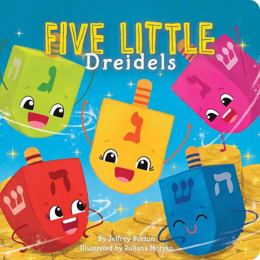 Board Book | Five Little Dreidels