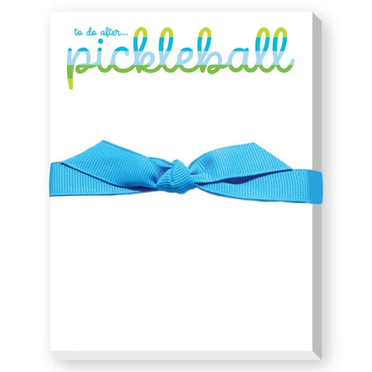 To Do After Pickleball Mini Notepad - Multi