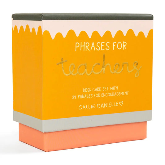 Encouraging Desk Card Set | Phrases For Teachers