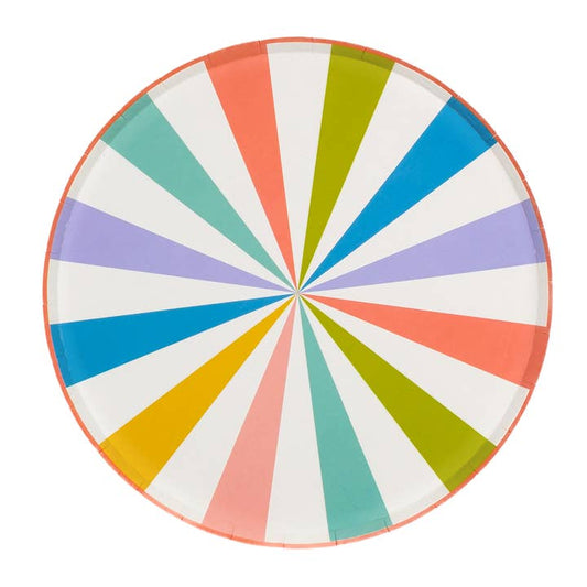 Summer Fun Dinner Paper Plates