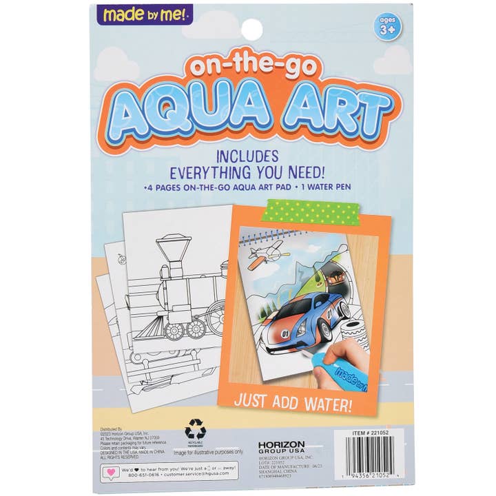 One-The-Go Aqua Art