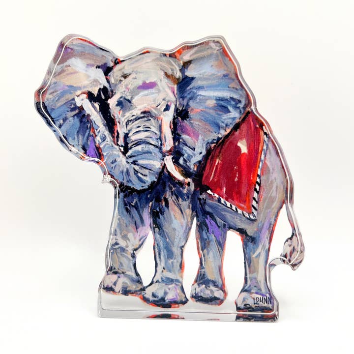 Acrylic Gameday | Alabama Elephant