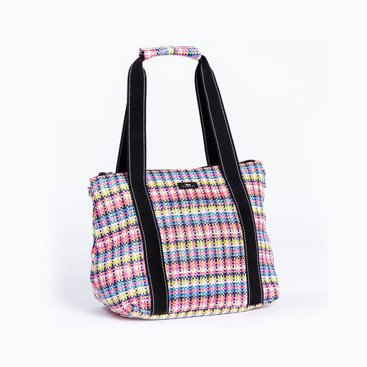 On Holiday | Woven Travel Bag | Medium | Spring Fling