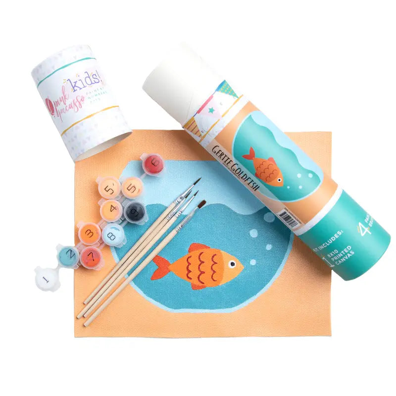 Paint by Numbers Kit | Gertie Goldfish