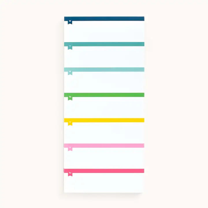 Tall Notepad | Weekly Planning