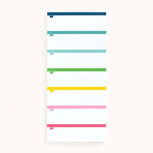Tall Notepad | Weekly Planning