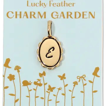 Charm Garden | Scalloped Initial | Assorted Letters