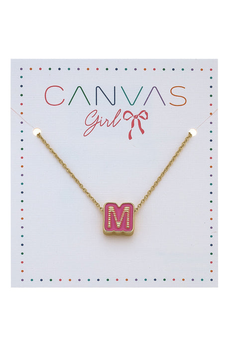 Kayla Children’s Initial Necklace (Assorted Letters)