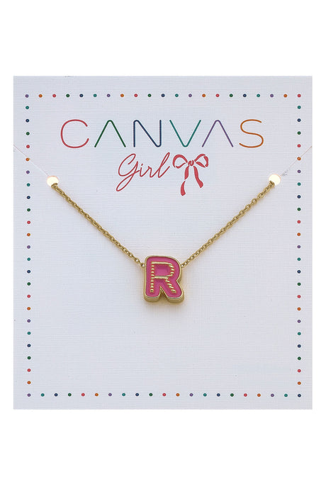 Kayla Children’s Initial Necklace (Assorted Letters)