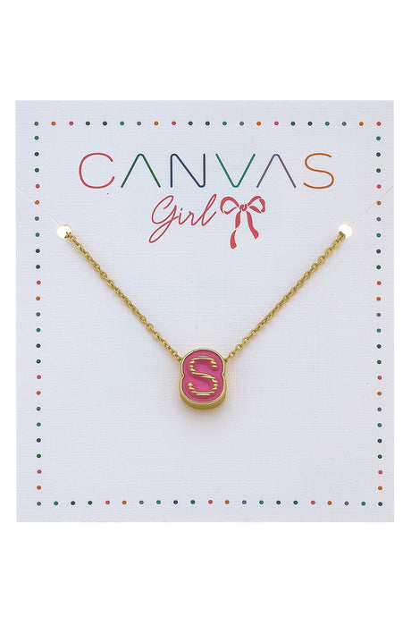 Kayla Children’s Initial Necklace (Assorted Letters)