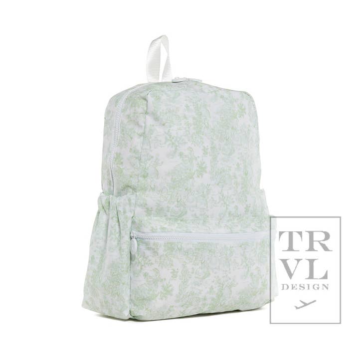 Backpack | Bunny Toile Green