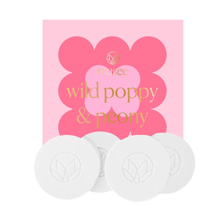 Shower Steamers | Wild Poppy & Peony