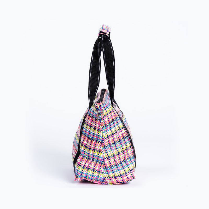 On Holiday | Woven Travel Bag | Medium | Spring Fling