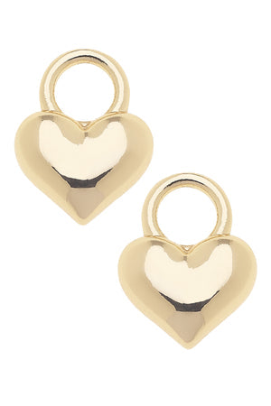 Huggie Charm | Set of 2 | Mini Heart