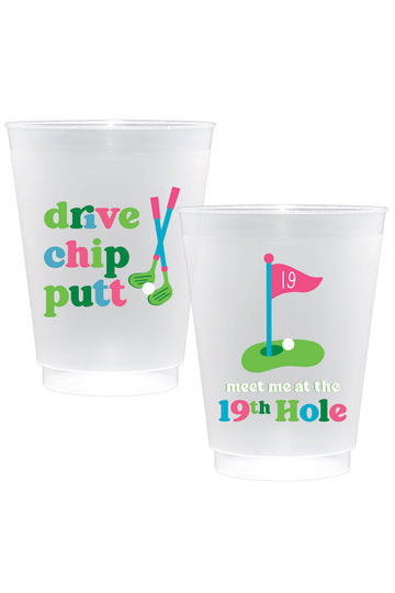 Frost Flex Plastic Cups | 19th Hole
