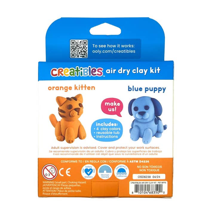 Creatibles | Air Dry Clay Kit | Pet BFFs