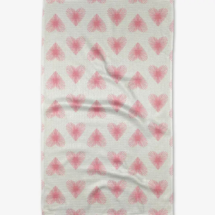 Tea Towel | Life Line Hearts