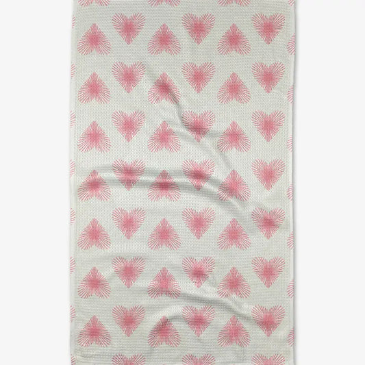 Tea Towel | Life Line Hearts