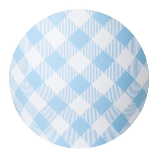12oz Stemless Wine Cup | Gingham