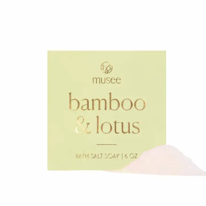 Mini Bath Salt Soak | Bamboo & Lotus
