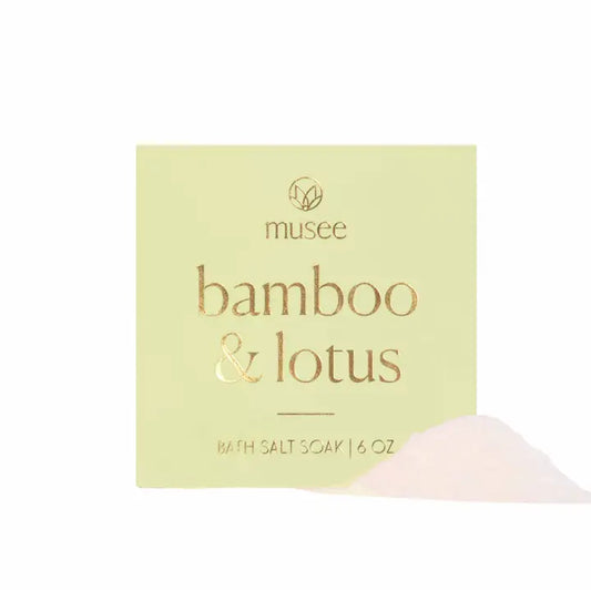 Mini Bath Salt Soak | Bamboo & Lotus