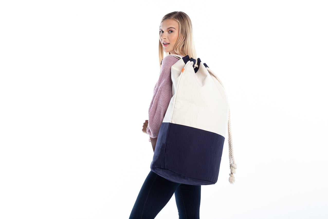 Laundry Duffle | Navy