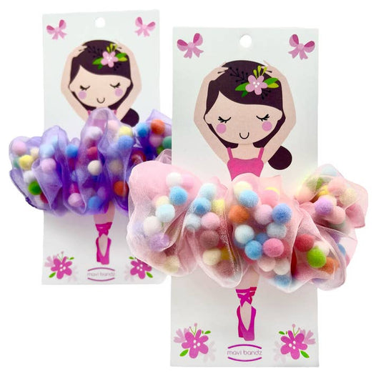 Ballerina Scrunchie Card | Assorted Colors