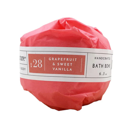 Shea Butter Bath Bomb  | Grapefruit & Sweet Vanilla