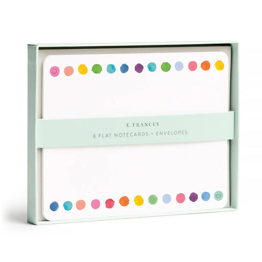 Flat Note Set | Happy Dots
