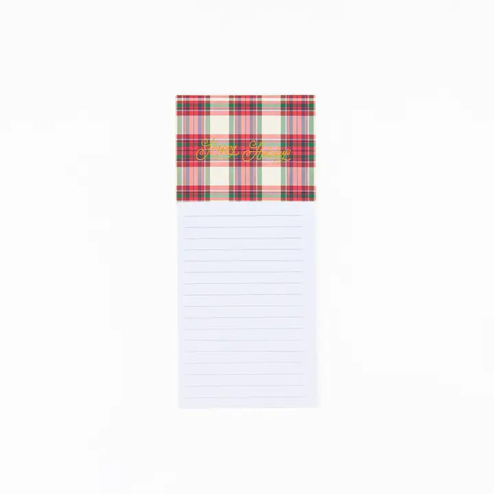 Magnetic Notepad | Happy Holidays
