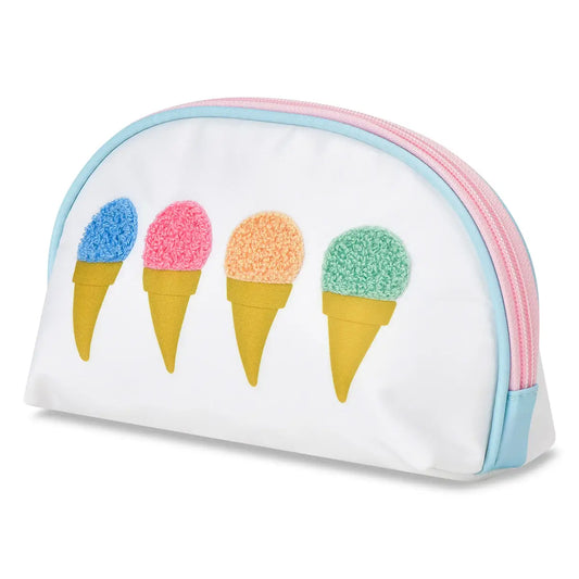 Sweet Scoops Oval Cosmetic Bag