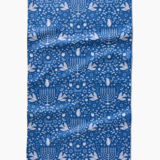 Tea Towel | Hanukkah Sameach