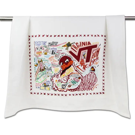 Virginia Tech Collegiate Dish Towel