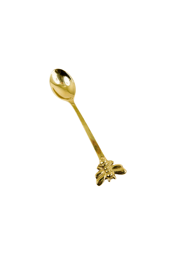 Brass Spoons with Bee