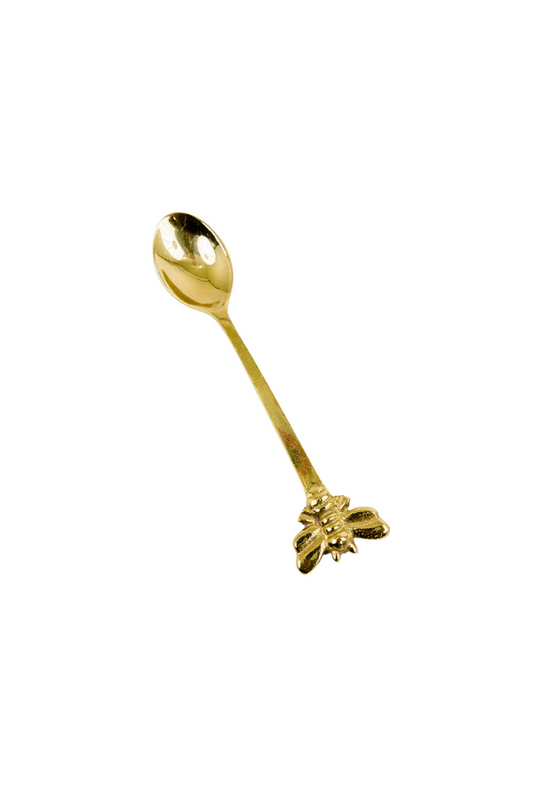 Brass Spoons with Bee