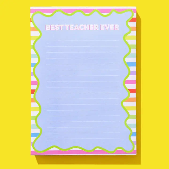 Magnetic List Pad | Best Teacher Ever