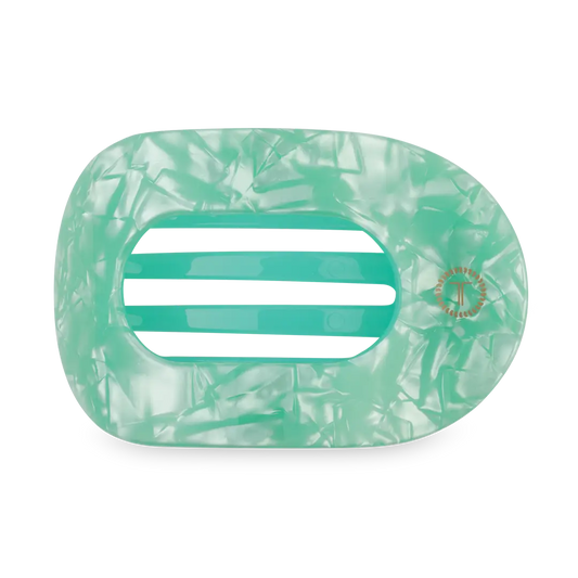 Teleties Flat Round Hair Clip | Spring Splash | Assorted Sizes
