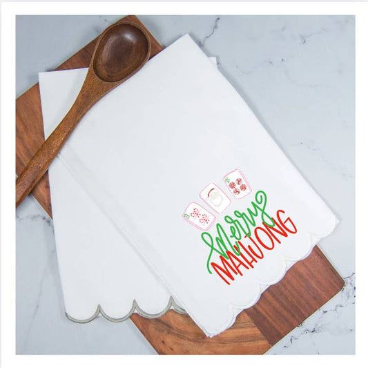 Tea Towel  | Merry Mahjong