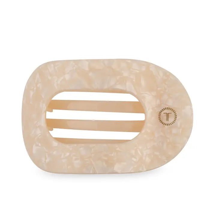 Teleties Flat Round Hair Clip | Soft Surf | Assorted Sizes