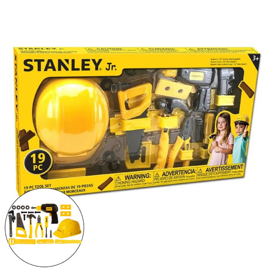 Stanley Jr. 19-Piece Pretend Play Tool Set