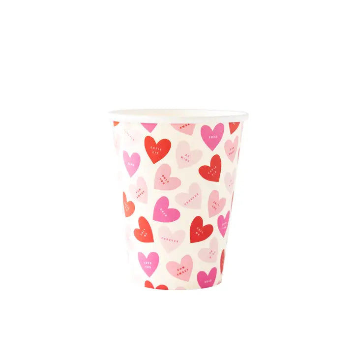 Paper Cups | Valentine's Day | Hearts