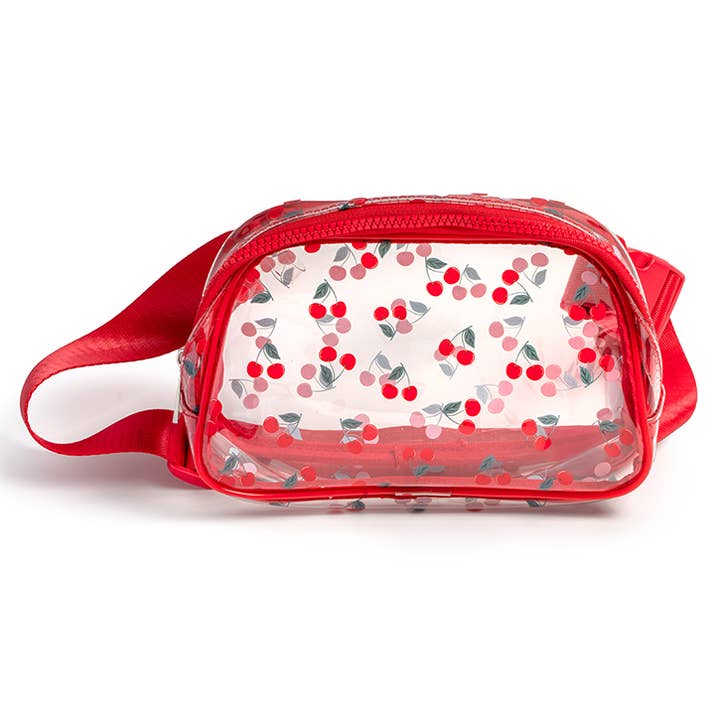 Adjustable Belt Bag | Ripe Red Cherries