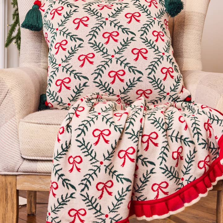 Blanket | Holiday Trellis