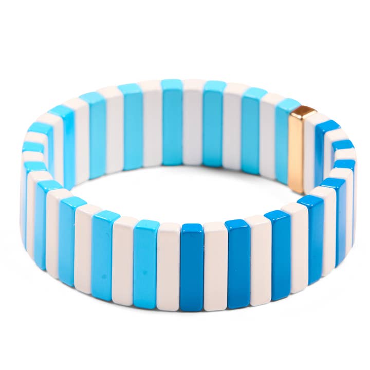 Summer Waves Tile Bracelet