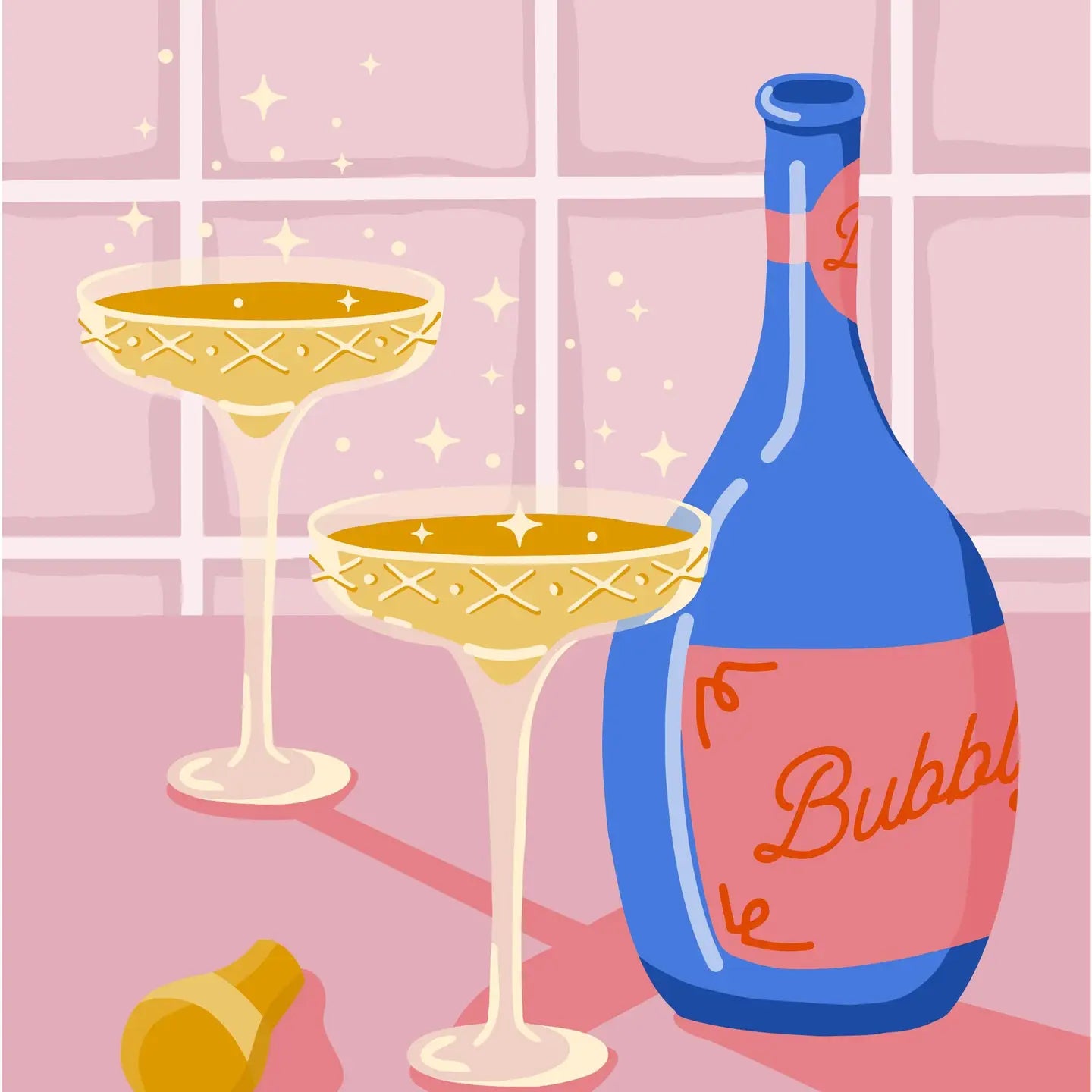 Paint by Numbers Kit | Be Bubbly