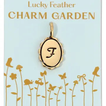 Charm Garden | Scalloped Initial | Assorted Letters