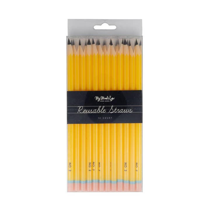 Pencil Reusable Straws